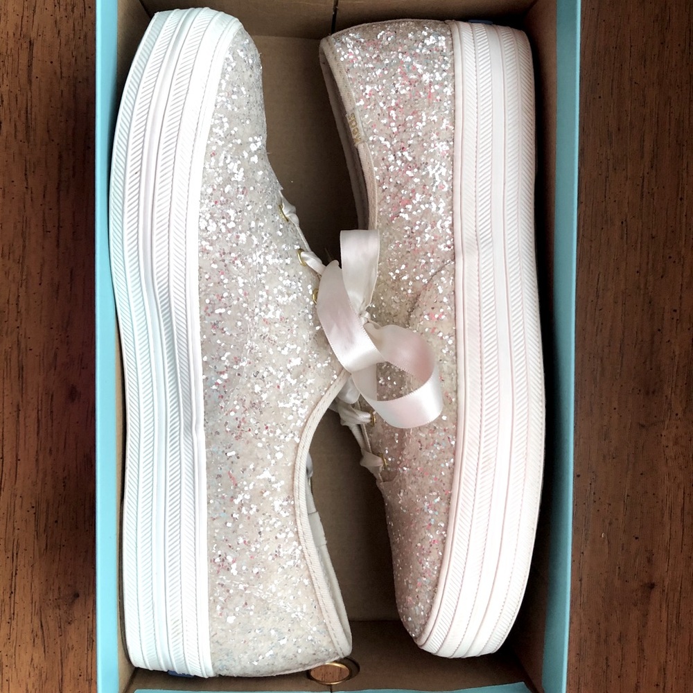 Keds Kate Spade Sparkle Platform Sneaker
